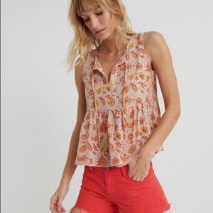 Lucky brand Robin Printed Tank